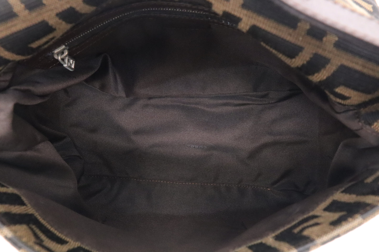 Fendi Mama Baguette in Zucca Canvas