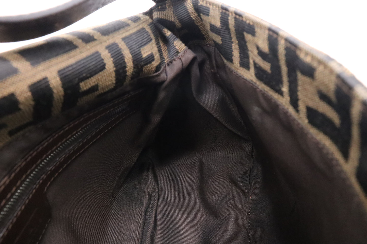Fendi Mama Baguette in Zucca Canvas