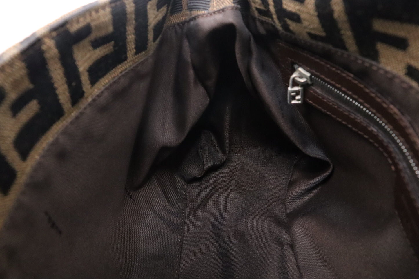 Fendi Mama Baguette in Zucca Canvas