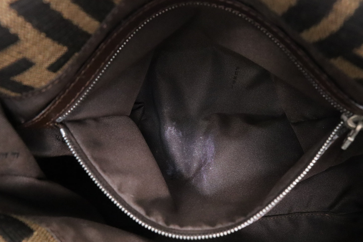 Fendi Mama Baguette in Zucca Canvas