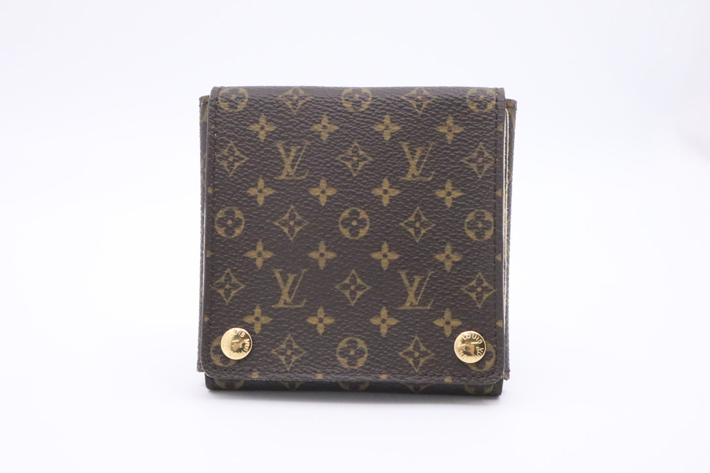 Louis Vuitton Foldable Jewelry Case GM in Mini Monogram Canvas