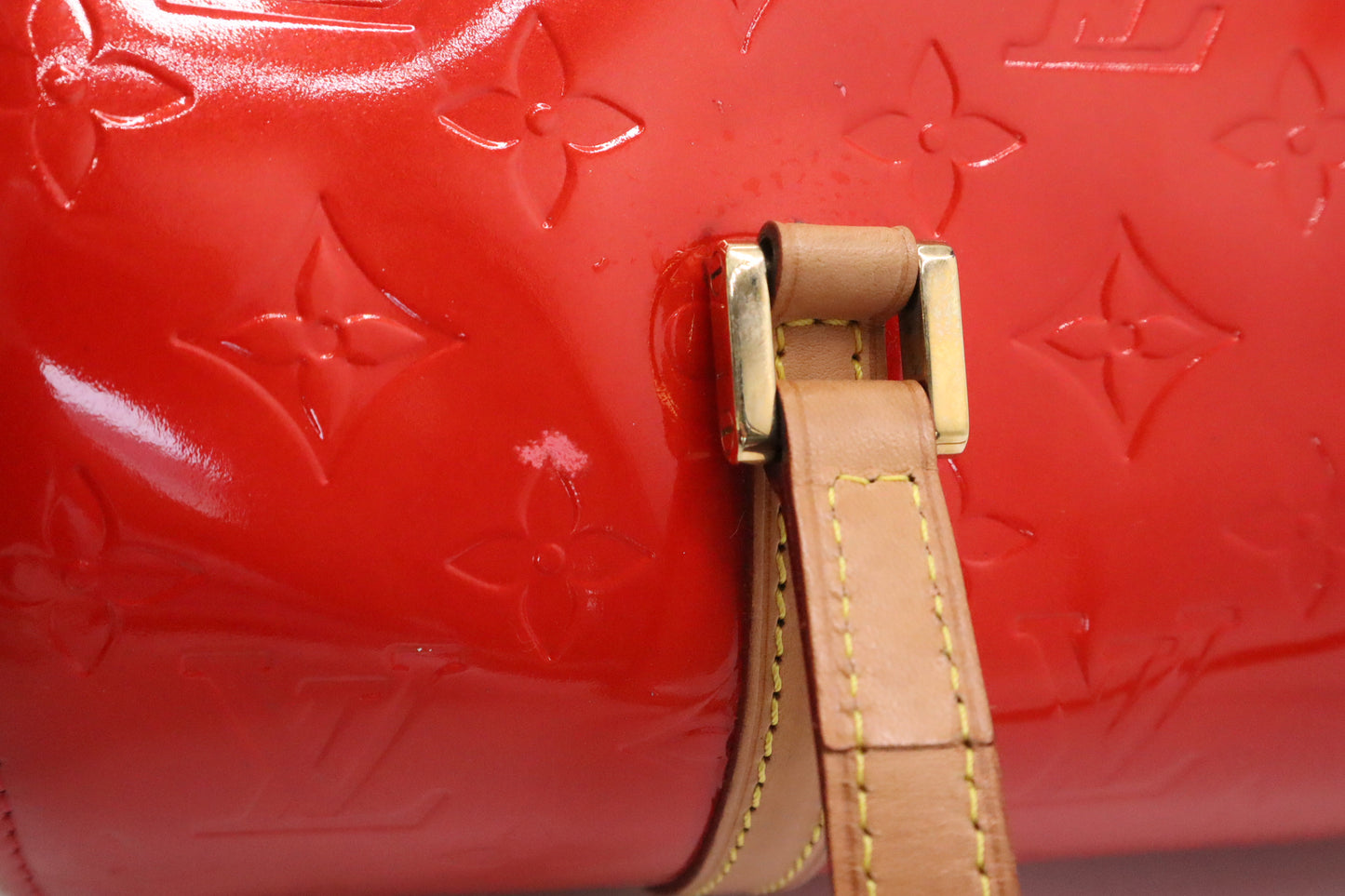 Louis Vuitton Bedford in Red Vernis Leather