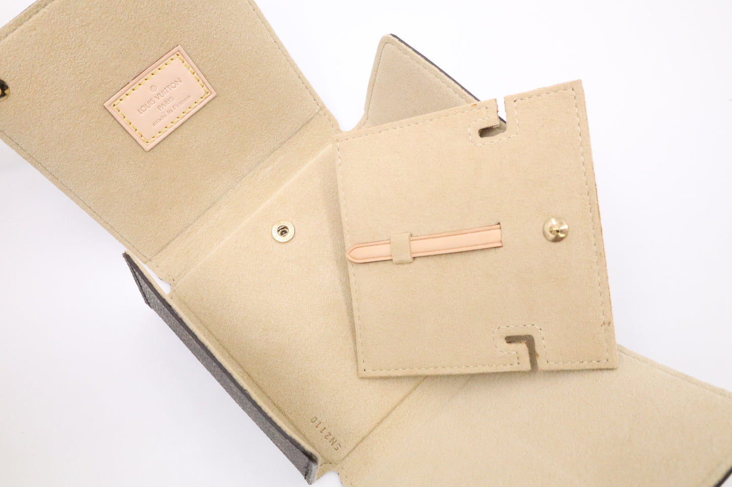 Louis Vuitton Foldable Jewelry Case GM in Mini Monogram Canvas