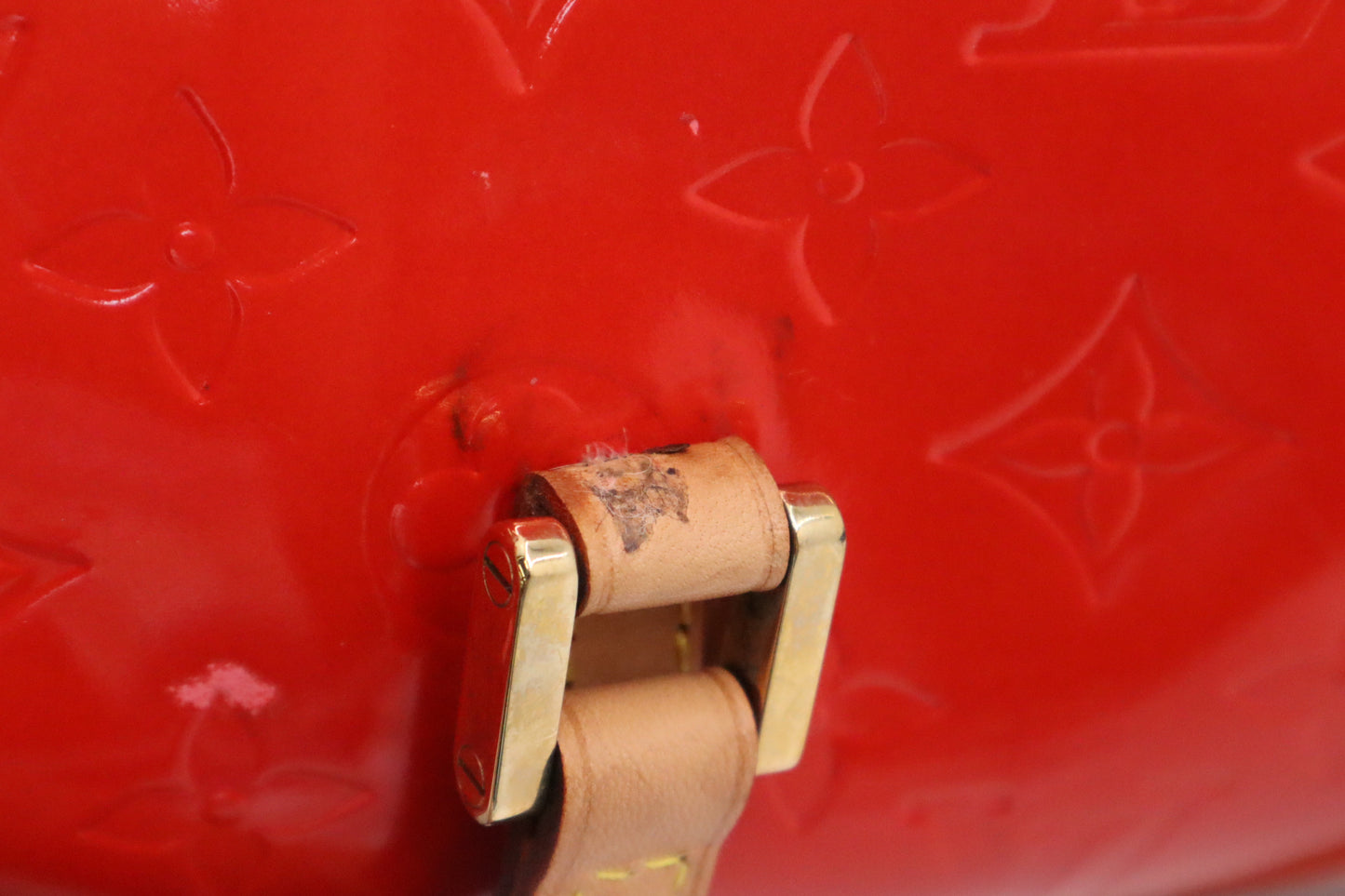 Louis Vuitton Bedford in Red Vernis Leather