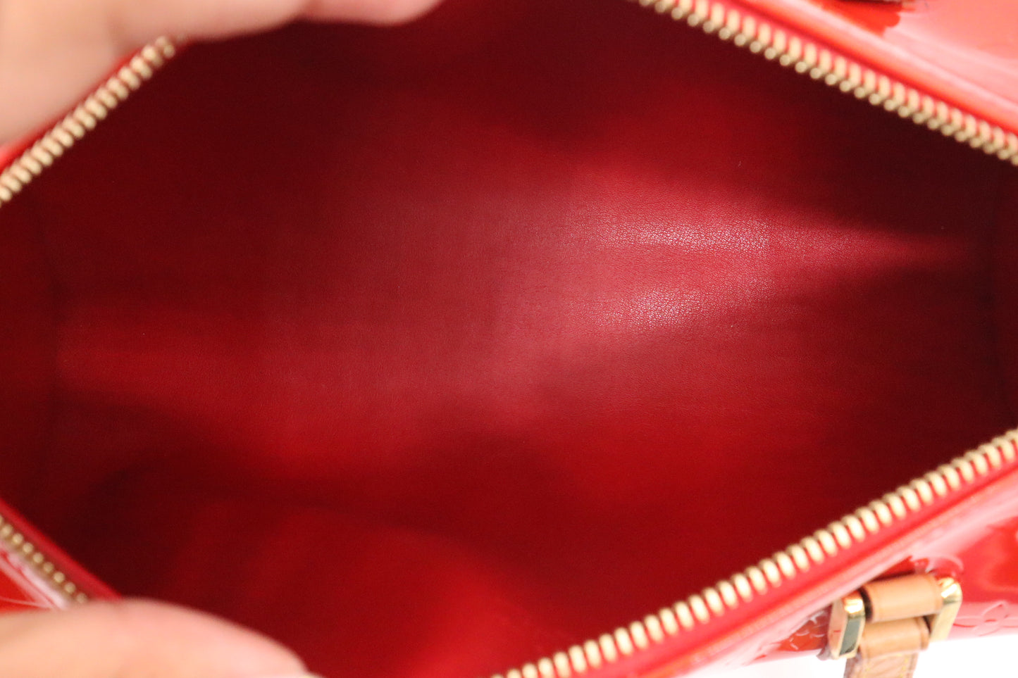 Louis Vuitton Bedford in Red Vernis Leather