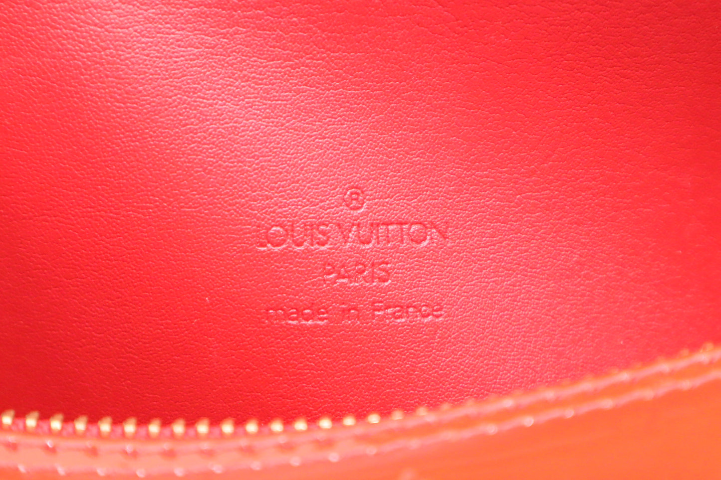 Louis Vuitton Bedford in Red Vernis Leather