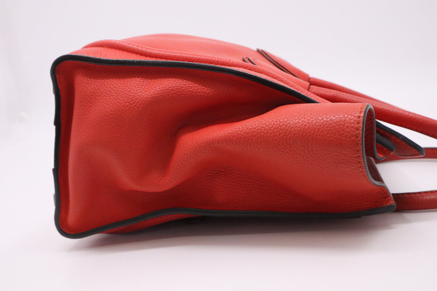 Celine Luggage in Red Leather