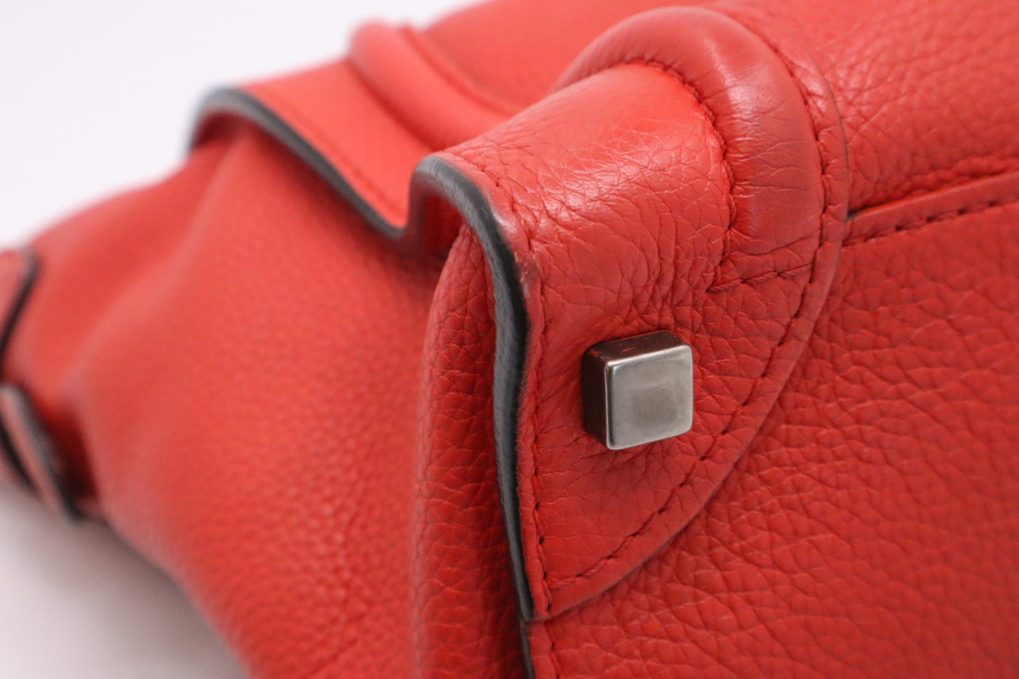 Celine Luggage in Red Leather