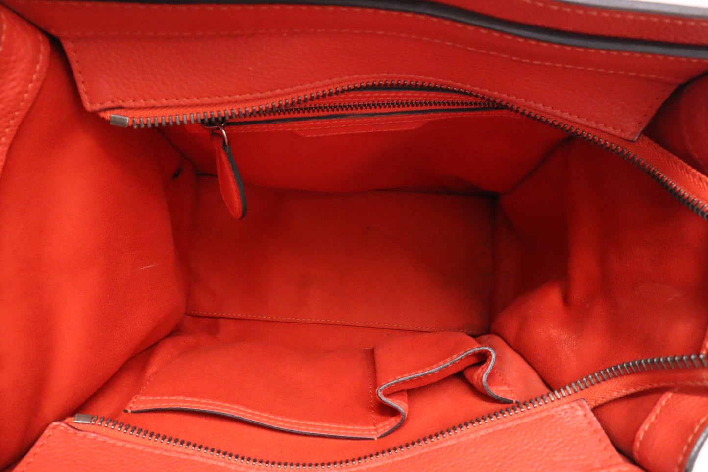 Celine Luggage in Red Leather