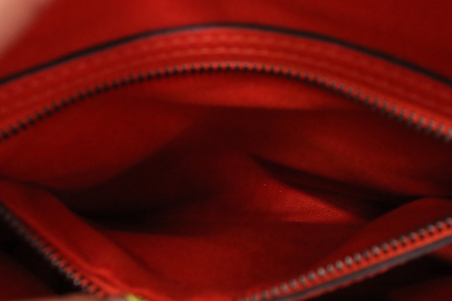Celine Luggage in Red Leather