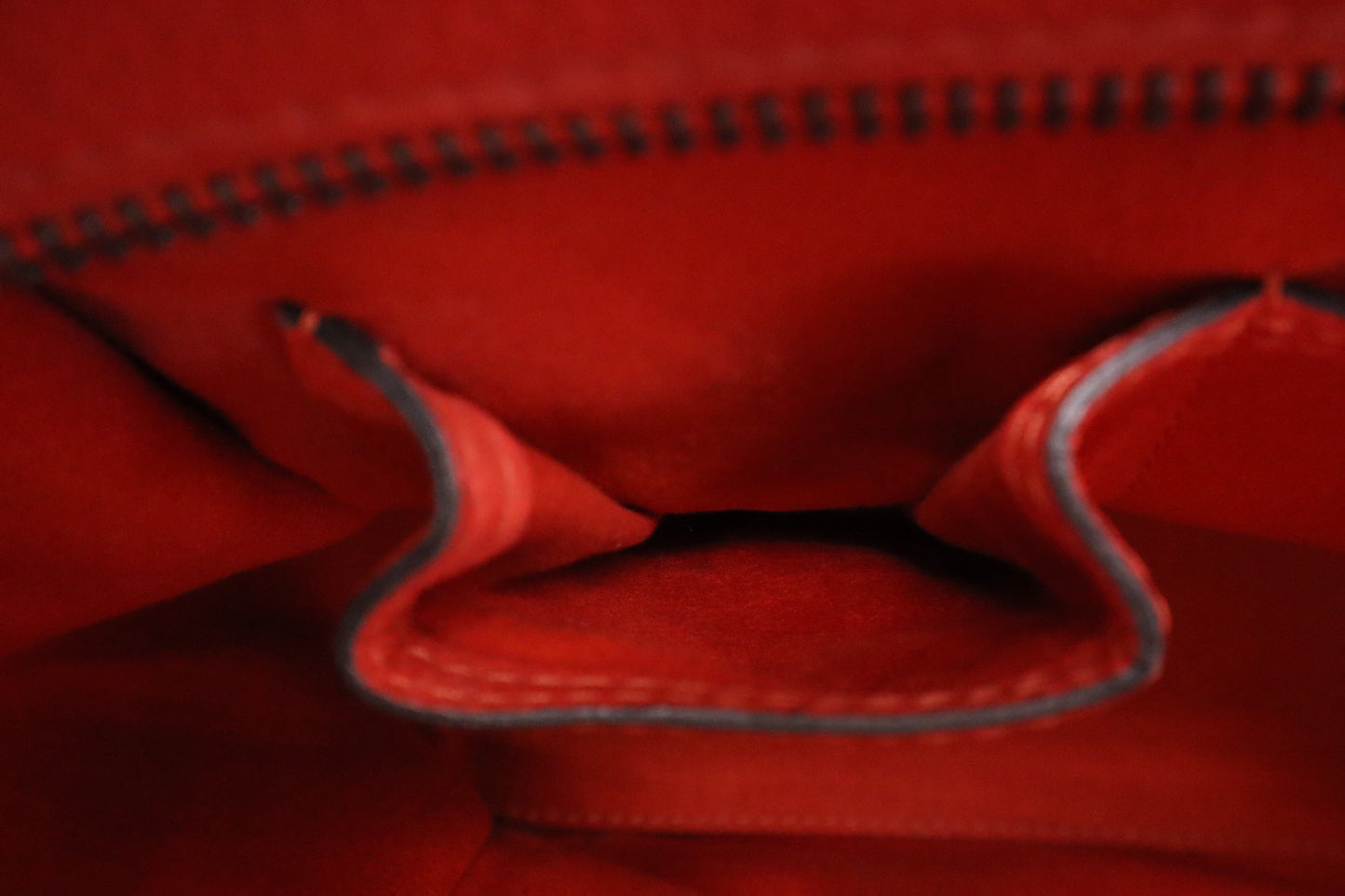 Celine Luggage in Red Leather