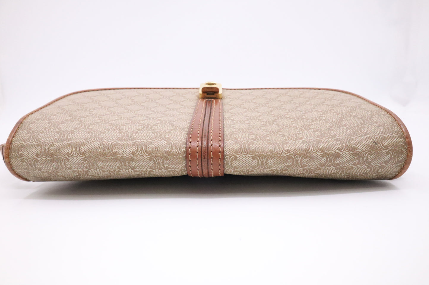 Celine Crossbody Bag in Beige Macadam Canvas