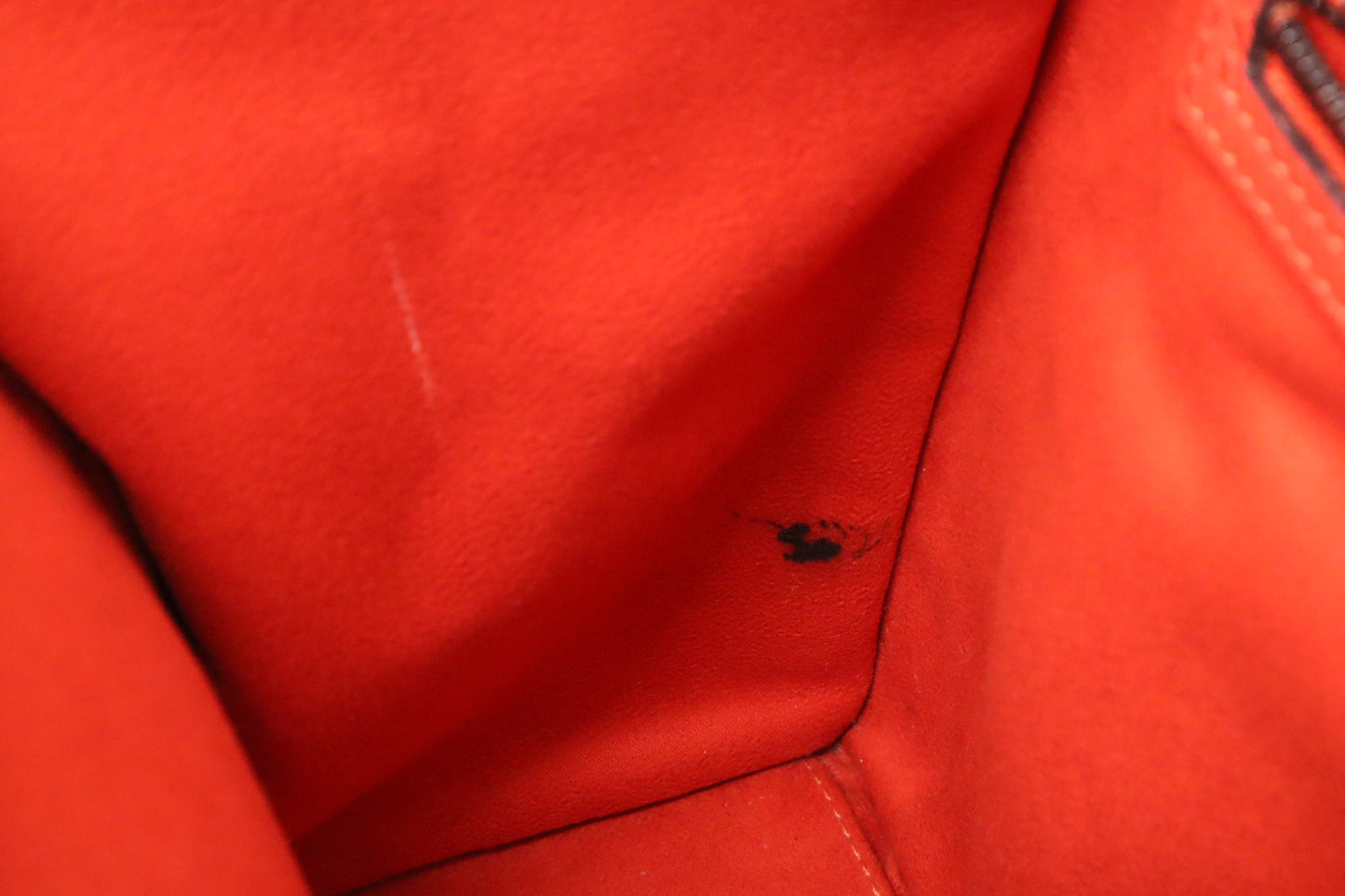 Celine Luggage in Red Leather