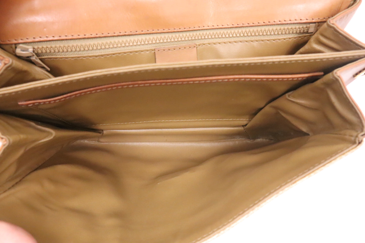 Celine Crossbody Bag in Beige Macadam Canvas