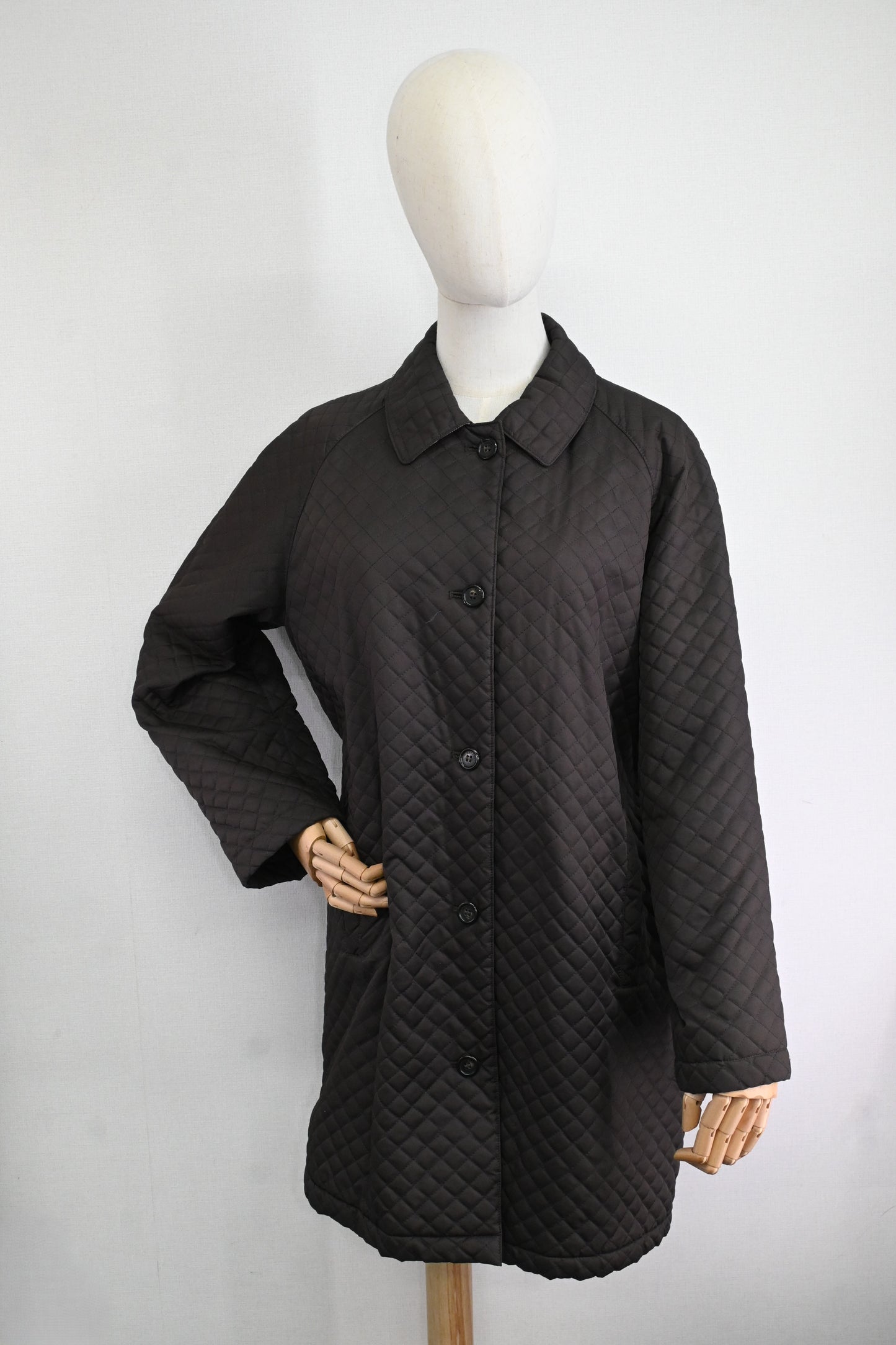 Burberry Jacket in Brown Quilted Nylon