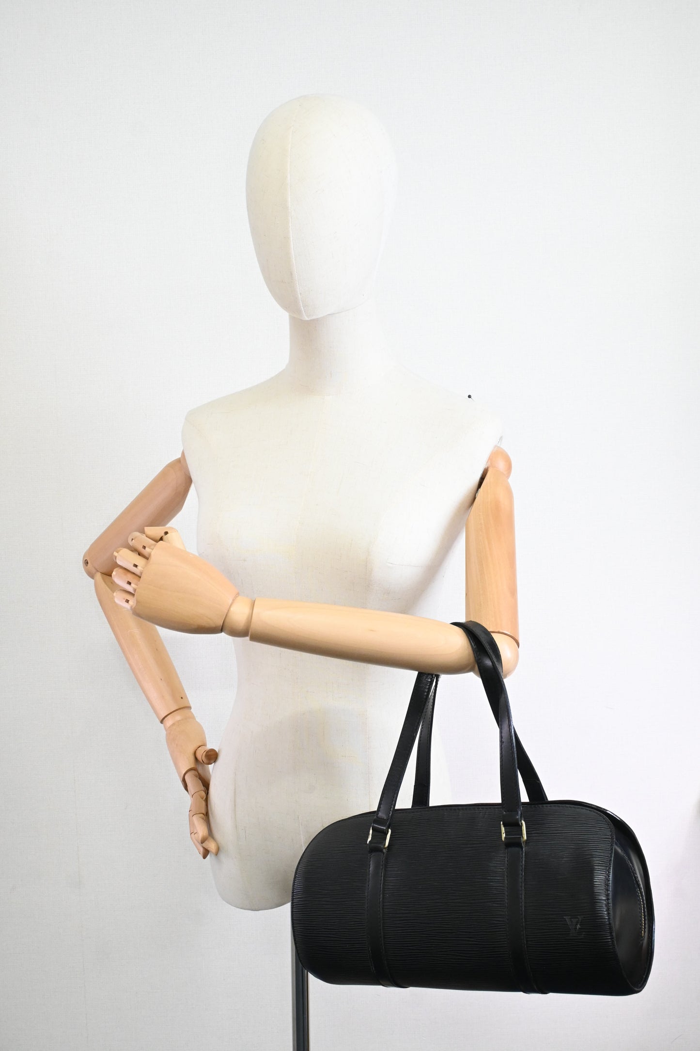 Louis Vuitton Soufflot in Black Epi Leather