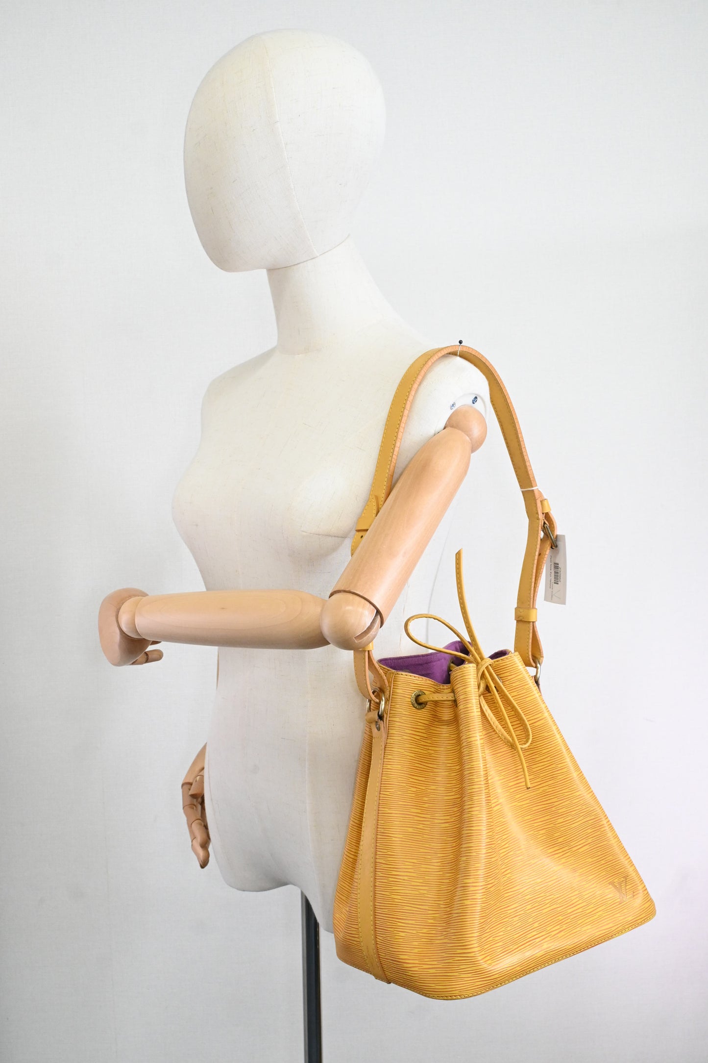 Louis Vuitton Petit Noe in Yellow Epi Leather