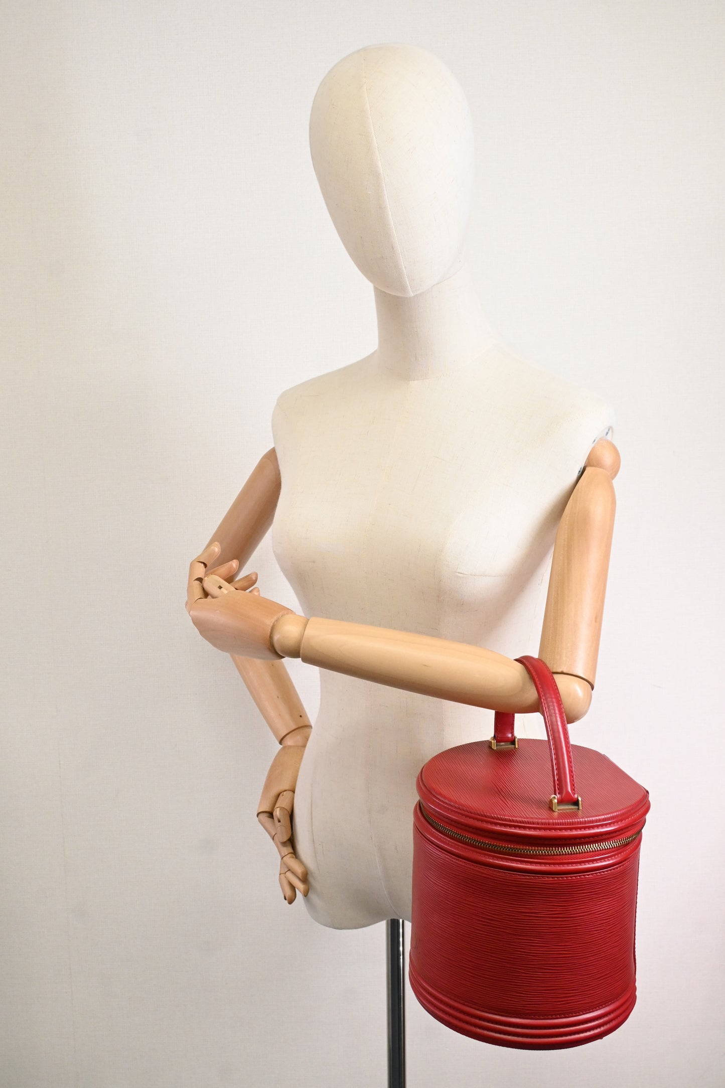 Louis Vuitton Cannes in Red Epi Leather