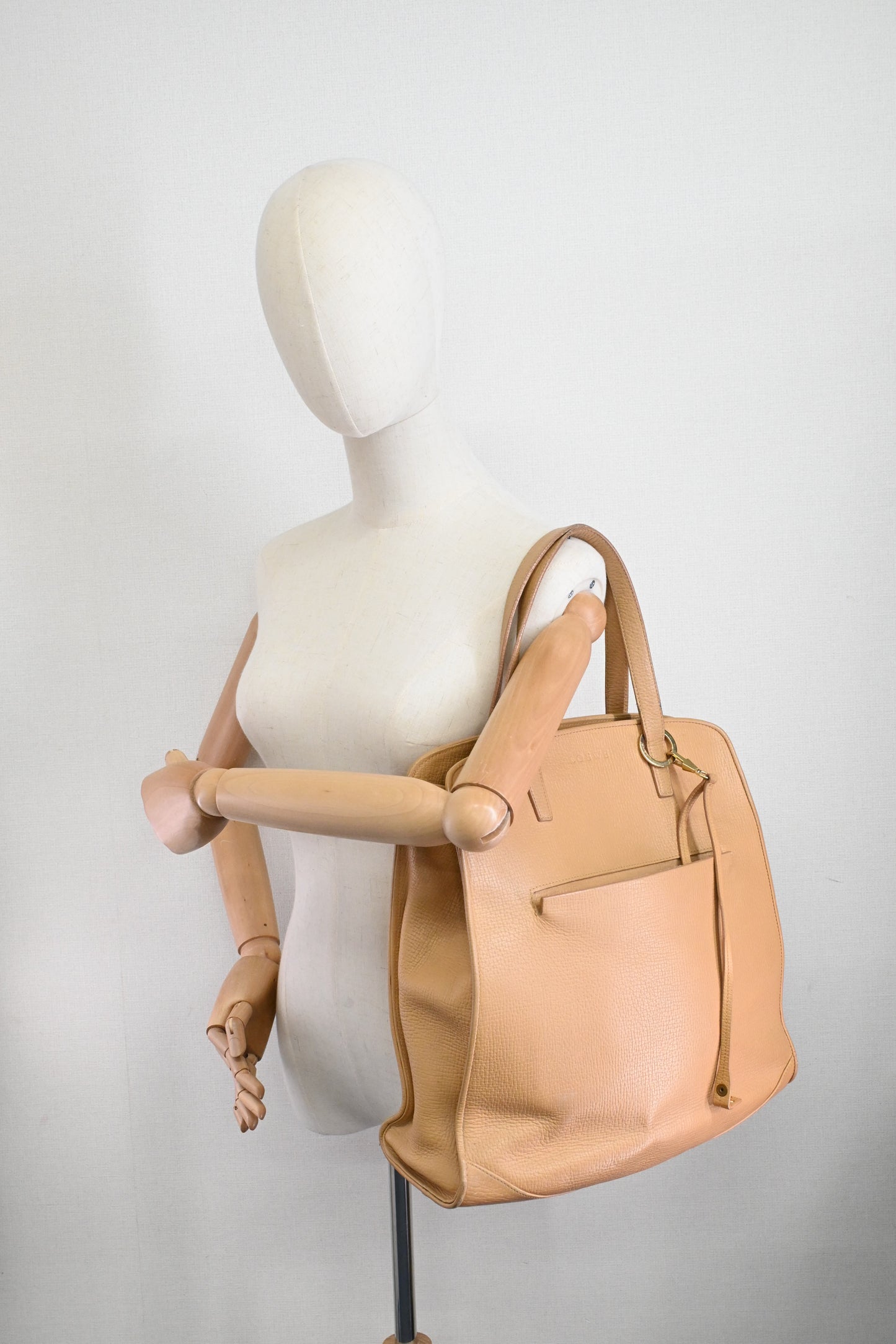 Loewe Tote Bag in Light Brown Leather