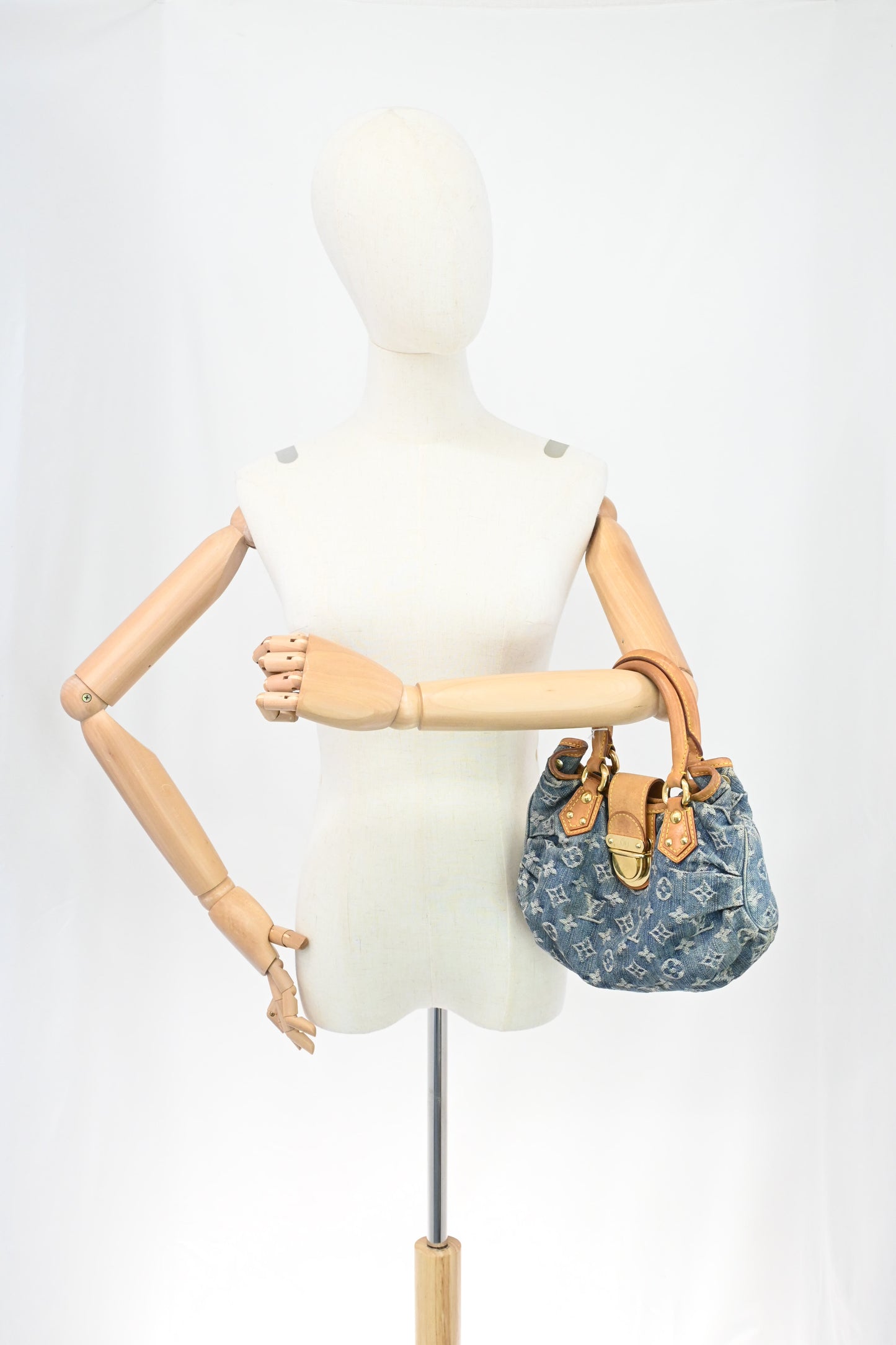 Louis Vuitton Mini Pleaty in Monogram Denim