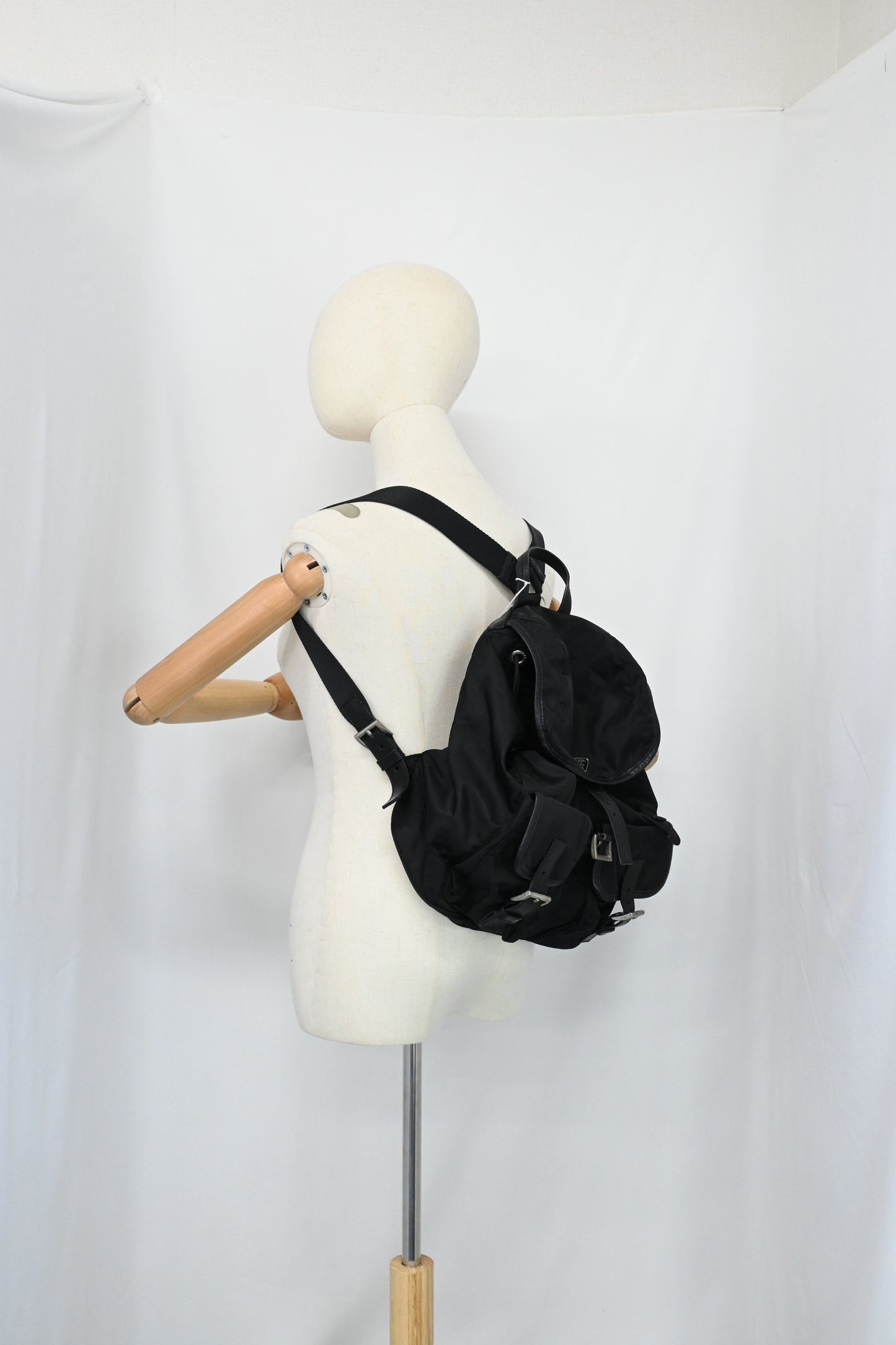 Prada Backpack in Black Nylon